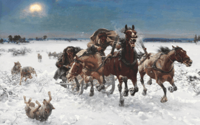 A Russian Wolf Hunt